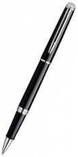 Ручка роллер WATERMAN Hemisphere 25587 T (S0920550) Mars Black CT (F) чернила: черный нержавеющая сталь хром